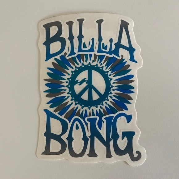 Bundle of 2 BILLABONG Skate, Surf, Snow Stickers - Picture 2 of 3